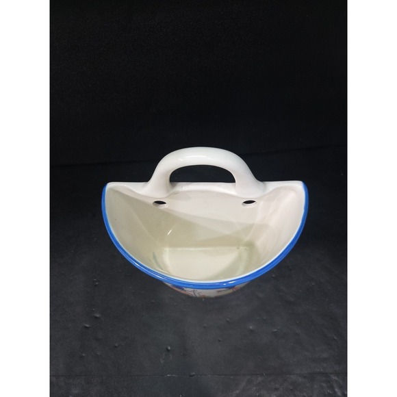 Boston Warehouse Trading Corp Ceramic Wall Pocket Dutch Man And Woman - Picture 5 of 8